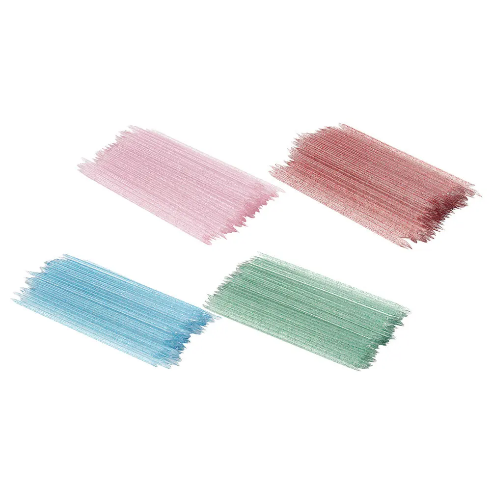 400 stuks manicure puntjes stok plastic nagelriemsticks nail art gereedschap duurzaam lichtgewicht draagbare reizen nail art gereedschap