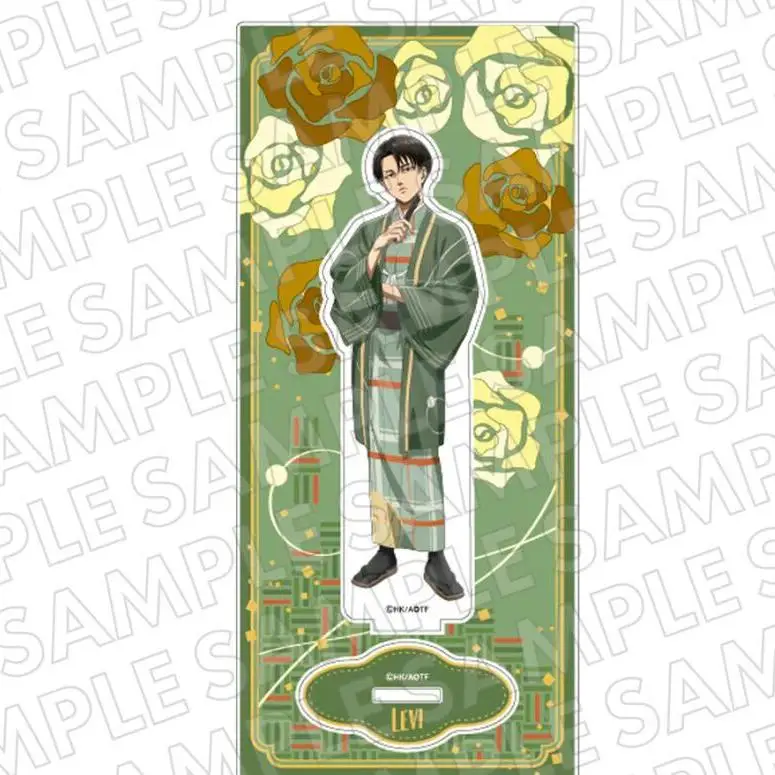 Gioco Eren Yeager Erwin Smith Levi Ackerman Acrilico Stand Doll Anime Figura Modello Piastra Giocattolo Cosplay per il Regalo