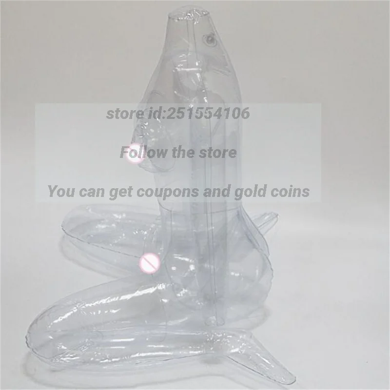 Inflatable Female Mannequin for Cloth Headless Doll, Transparent, Toroso, Shooting Mode, Maniqui, C783, 2023