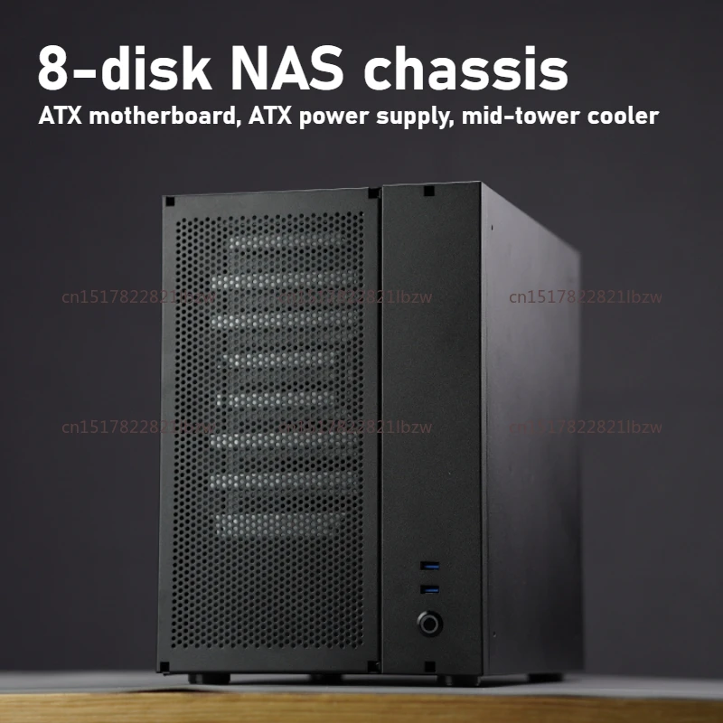 Atx Power Supply - Obudowa NAS na 8 dysków ATX,