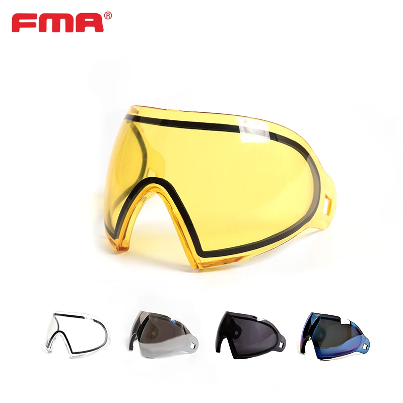 FMA F5 Storm Goggle Mask Анфас Противотуманная уличная маска для пейнтбола Съемный тактический дышащий защитный щит TB1688