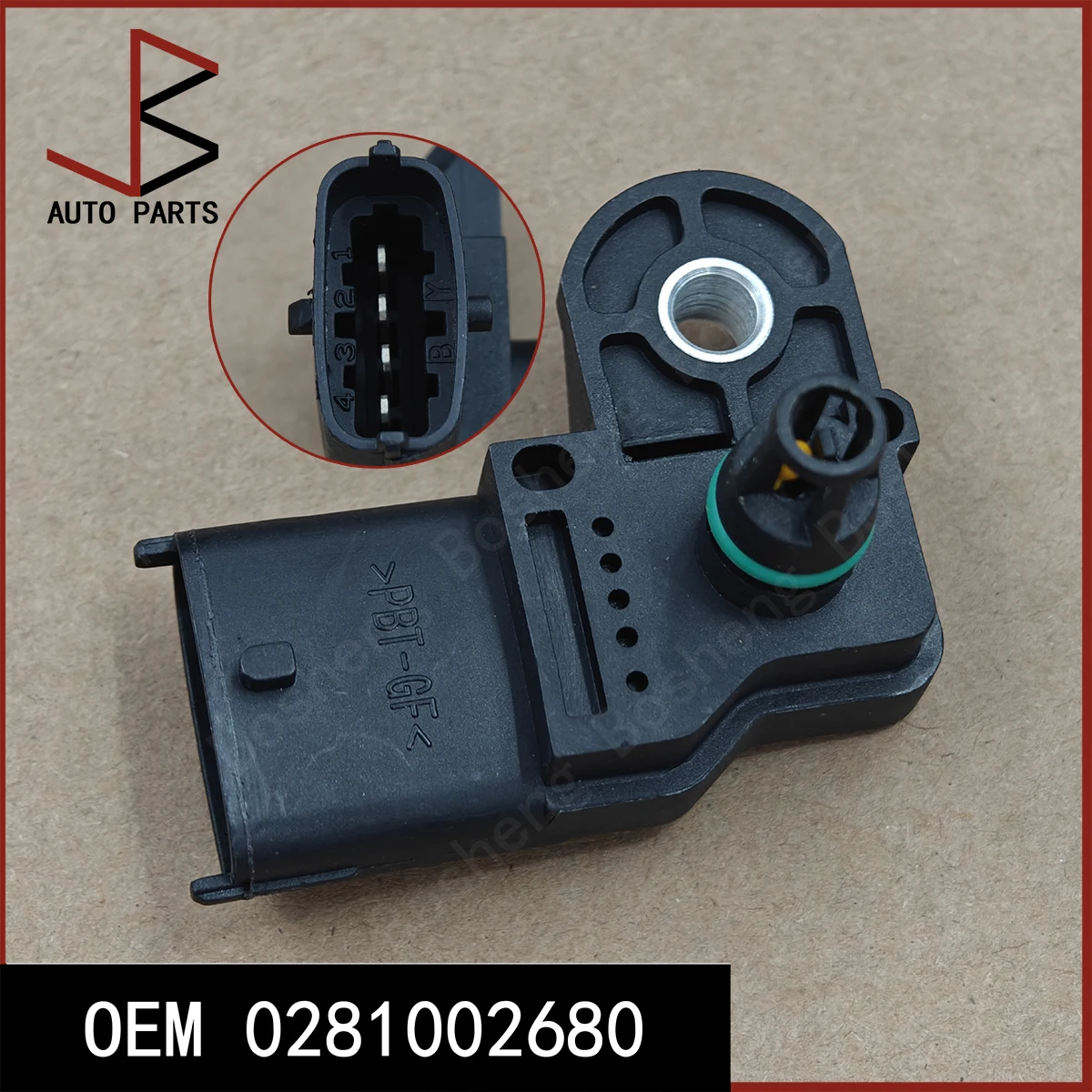 

OEM 0281002680 WE01-18-211 MAP Boost Manifold Pressure Sensor Fit For Ford for Mazda BT-50 BT50 2.5 MRZ-CD 3.0 Cdvi Auto parts