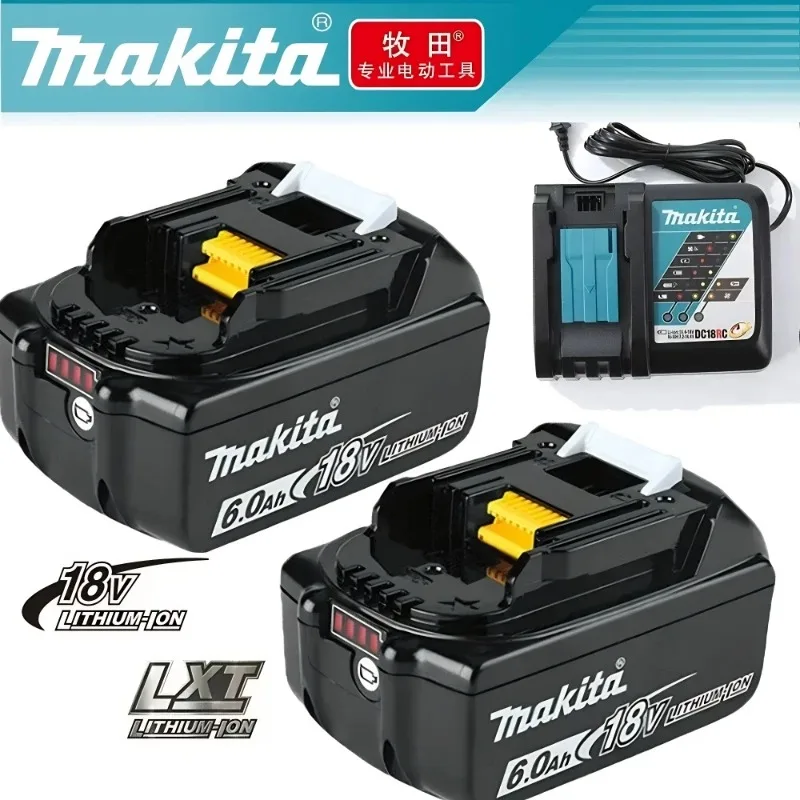 

Makita 18V 6.0Ah/5.0Ah Rechargeable Battery for Makita BL1830 BL1830B BL1840 BL1840B BL1850 BL1850B Power Tools⚡️⚡️⚡️