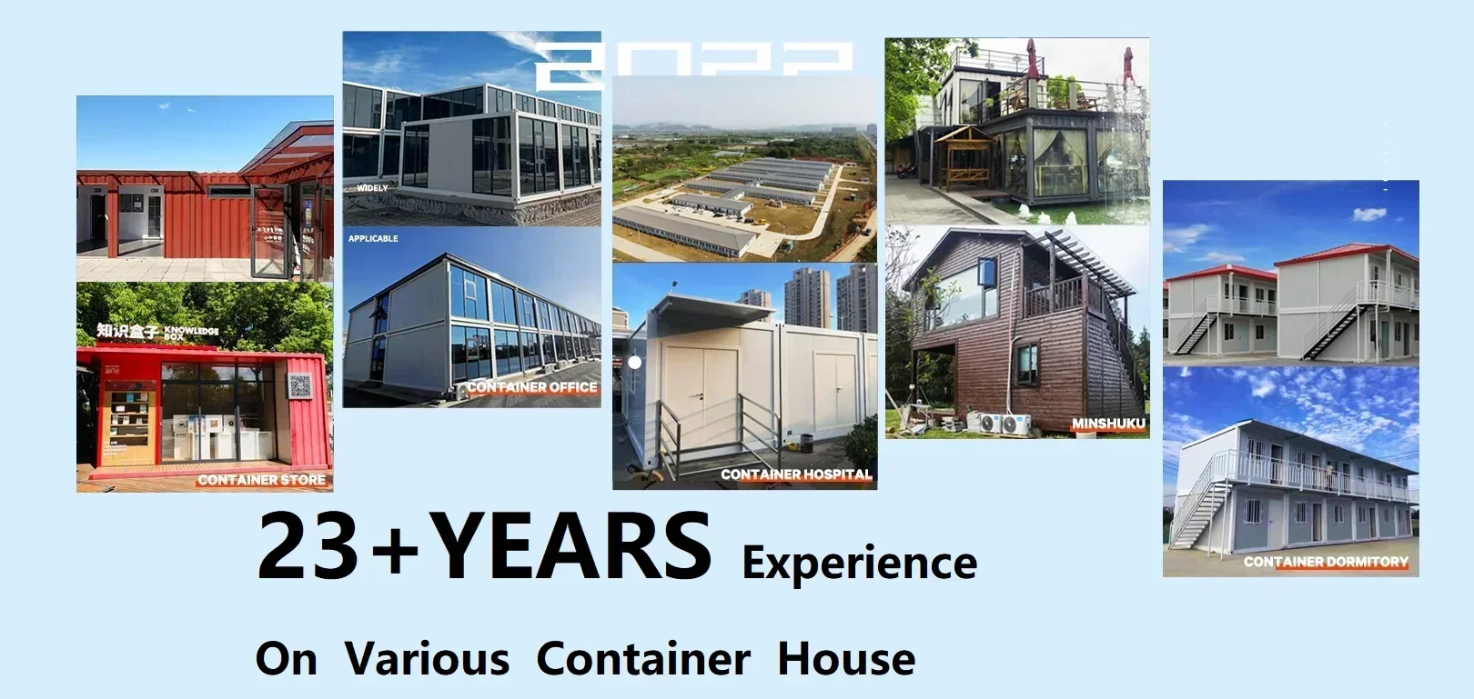 Living Container House Module Container Homes 40ft Luxury Prefabricated House for Sale