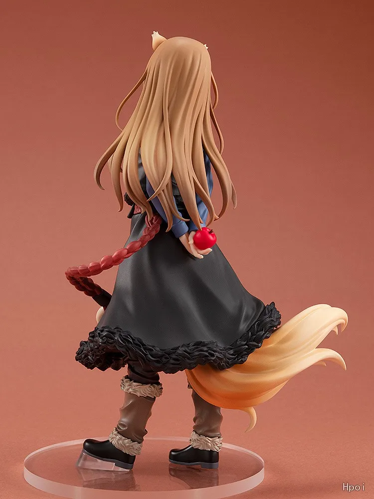 17cm anime holo figura ookami para koushinryou comerciante encontra o sábio lobo suporte modelo brinquedo presente coleção aciton figura pvc