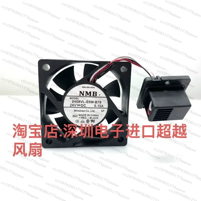 1PCS for 2408VL-S5W-B79 9WF0624H603 24V Cooling Fan for FANUC System A90L-0001-0576 Replacement Part High Performance Quiet