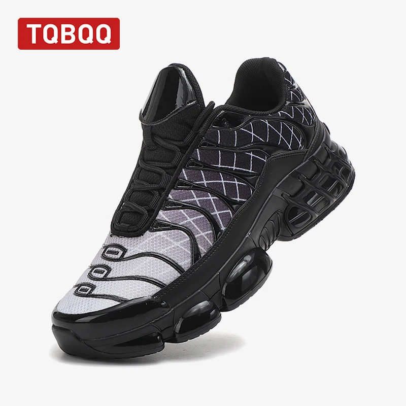 Men's Running Shoes Outdoor Male Sports Shoes  Breathable Fashion Sneaker with Air Cushion Soft Sole Casual Sneakers