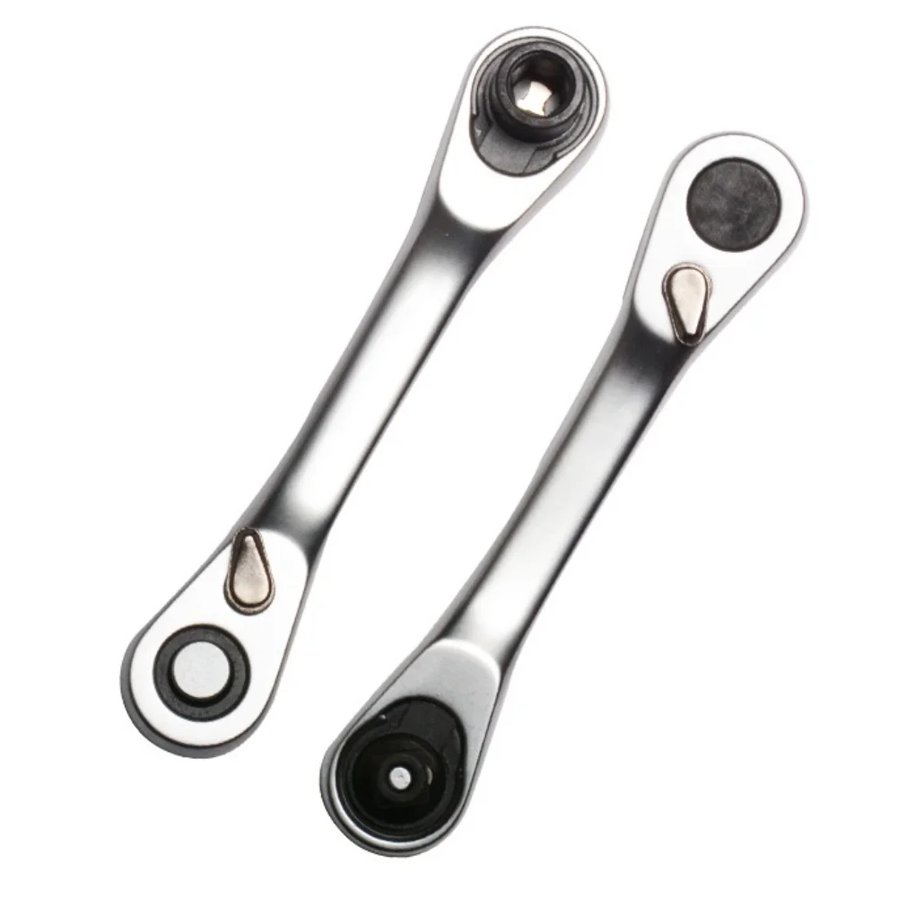 

Quick Socket Screwdriver Tool Mini Ratchet Wrench 72-tooth Ratchet For Tight Spaces Hand Tool Set Power Tool Accessory