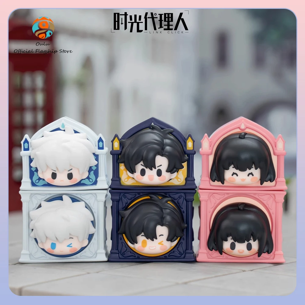 Nowa Limitowana Link Click Blind Box Zabawka do Układania Charles Mini Doll Lucas Figurka Anime Jo Mystery Box Dekoracja na Biurko