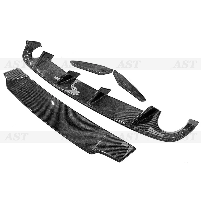 Carbon Fiber Rear Bumper Diffuser Rear Lip FOR Volkswagen VW Golf6 MK6 R20 Splitter Back Lip Body Kits