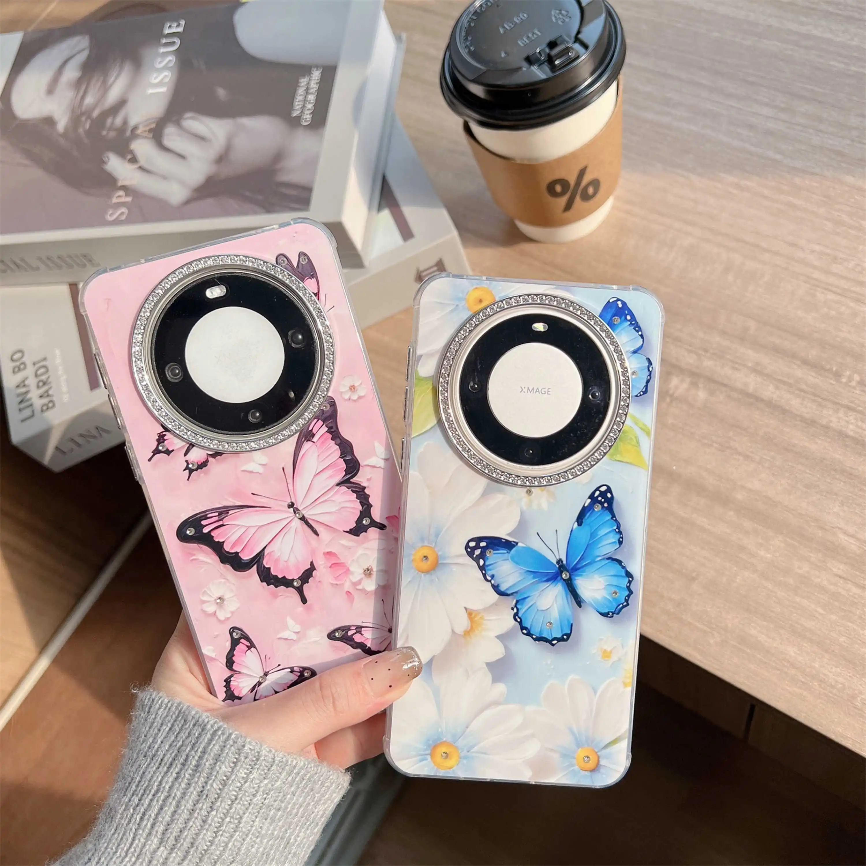 High-end and beautiful butterfly phone case for Huawei MATE60 MATE60Pro