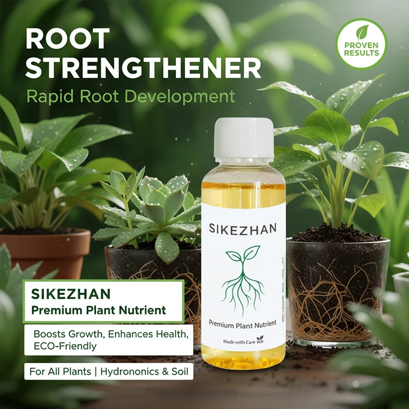 Premium Plant Nutrient SIKEZHAN 35ml Rooting Hormone Liquid, Rapid Root Growth Booster for Flowers, Succulents & Cuttings