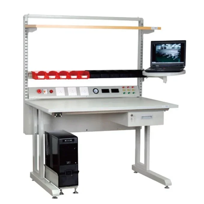 

Multi-function ESD Repair Work Table Assembly Line Esd Soldering Workbench