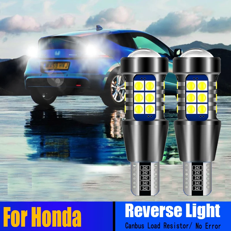 

2pcs T15 Canbus LED Reverse Light Bulbs W16W For Honda Civic Accord 9 10 CR-V Fit Jazz CR-Z HR-V Insight Odyssey Pilot Ridgeline