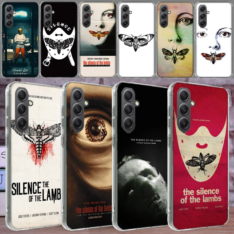 Hot Movie The Silence of the Lambs Case For Phone Samsung Galaxy A12 A22 A32 A52 A52S A13 A23 A33 A53 A14 A24 A34 A54 5G A73 A42