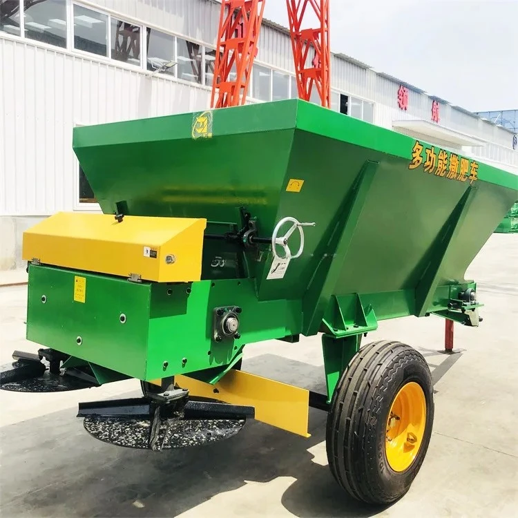 Agriculture Tractor Fertilizer Spreader Cow Manure Spreader Fertilizer Distributor/ Slurry Tank Spreading Distributor For Sale