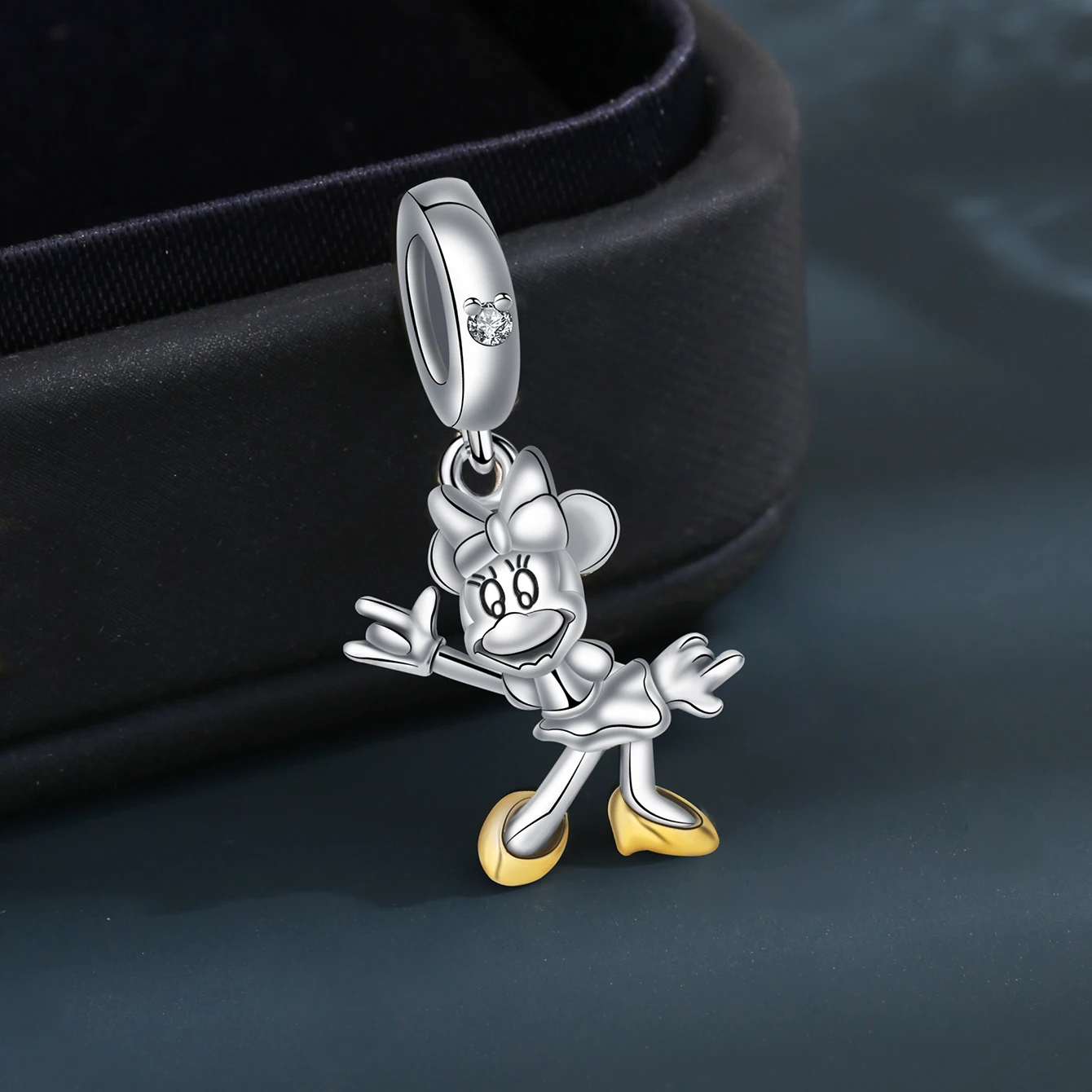 Disney Charms New in Mickey Minnie Charm Beads Fits Pandora Bracelet Women 925 Sterling Silver Pendant Bead DIY Jewelry Gift Hot