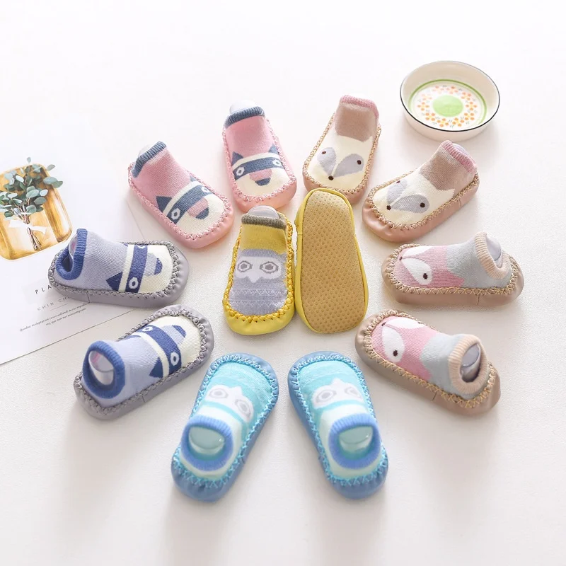 Summer Baby Newborn Socks Rubber Soles Infant Sock Autumn Spring Children Floor Socks Shoes Non-slip Soft Sole Sock