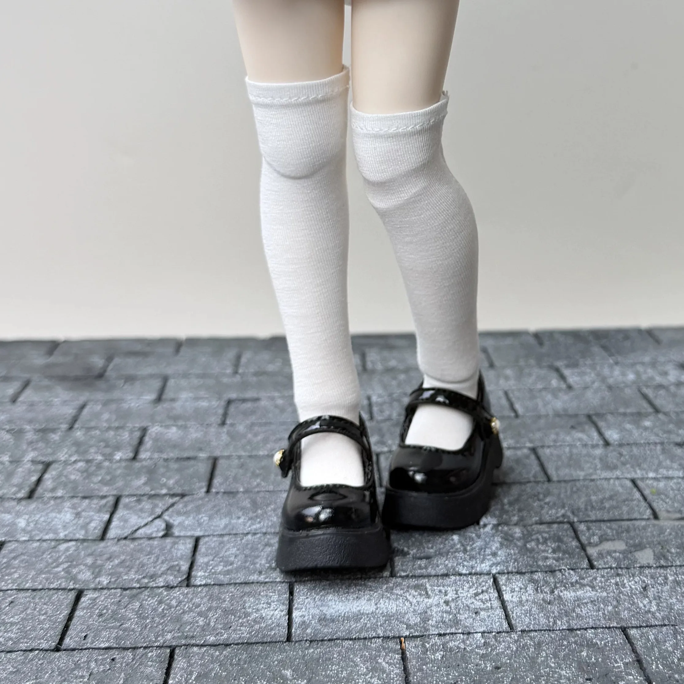 1/6 BJD Doll Mary Jane Shoes Platform Uniform Leather Footwear Fit Gunliu 6 Points Girl Doll ReadyJointed Doll Daily Accessory