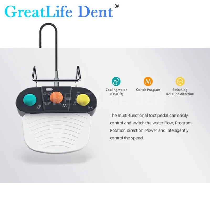 GreatLife Dent Implant dentystyczny silnik SURGIC TOUCH wiertarka chirurgiczna mikrosilnik z diodą LED 0 ~ 80N.cm 20:1 irygator maszyna do implantu