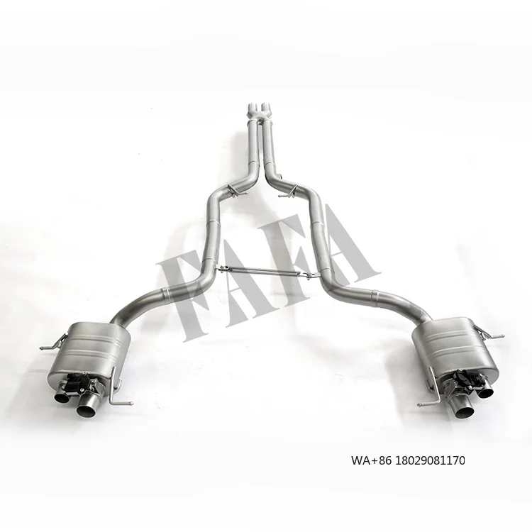 

For GT Car Exhaust System Middle and Rear Section High Performance Catback Exhaust Pipe Electric Valve Muffler Exhaust