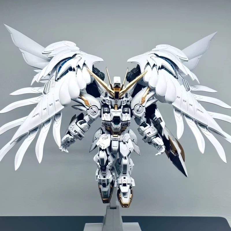 

Новый хит продаж Spot Gl Листовой металлический спрей Белый снег Mgsd Flying Wing Zero Style Hg Фигурка Живопись Игрушка Модель Коллекция Подарки