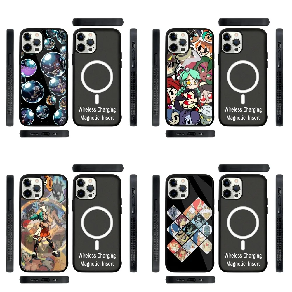 

SkullGirls Game Phone Case Strong Magnetic For IPhone 15,14,13,Pro,Max,Plus,11,12,Mini For Magsafe Wireless Charging