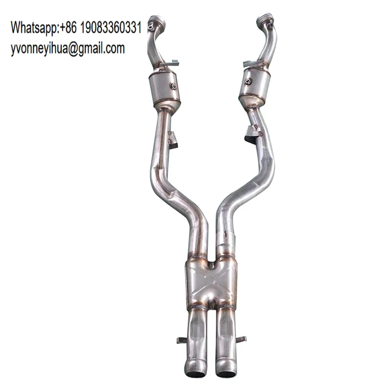 

XG Direct Fit Exhaust Engine High Quality Three Way Catalytic Converter For Nercedes Benz S600
