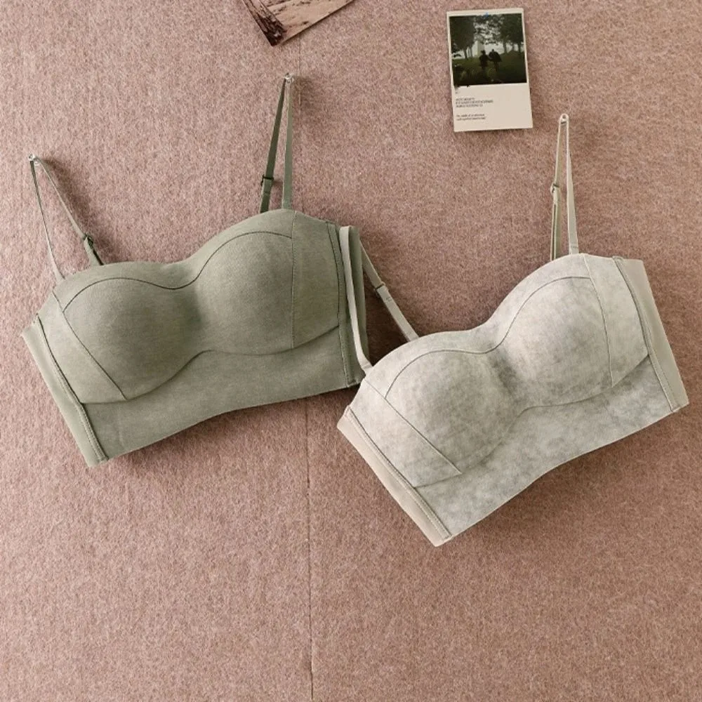 

Comfortable Shockproof Wireless Bra Push Up Anti-sagging Underwear for Women Lingerie Tie-dye Seamless Bra Gifts