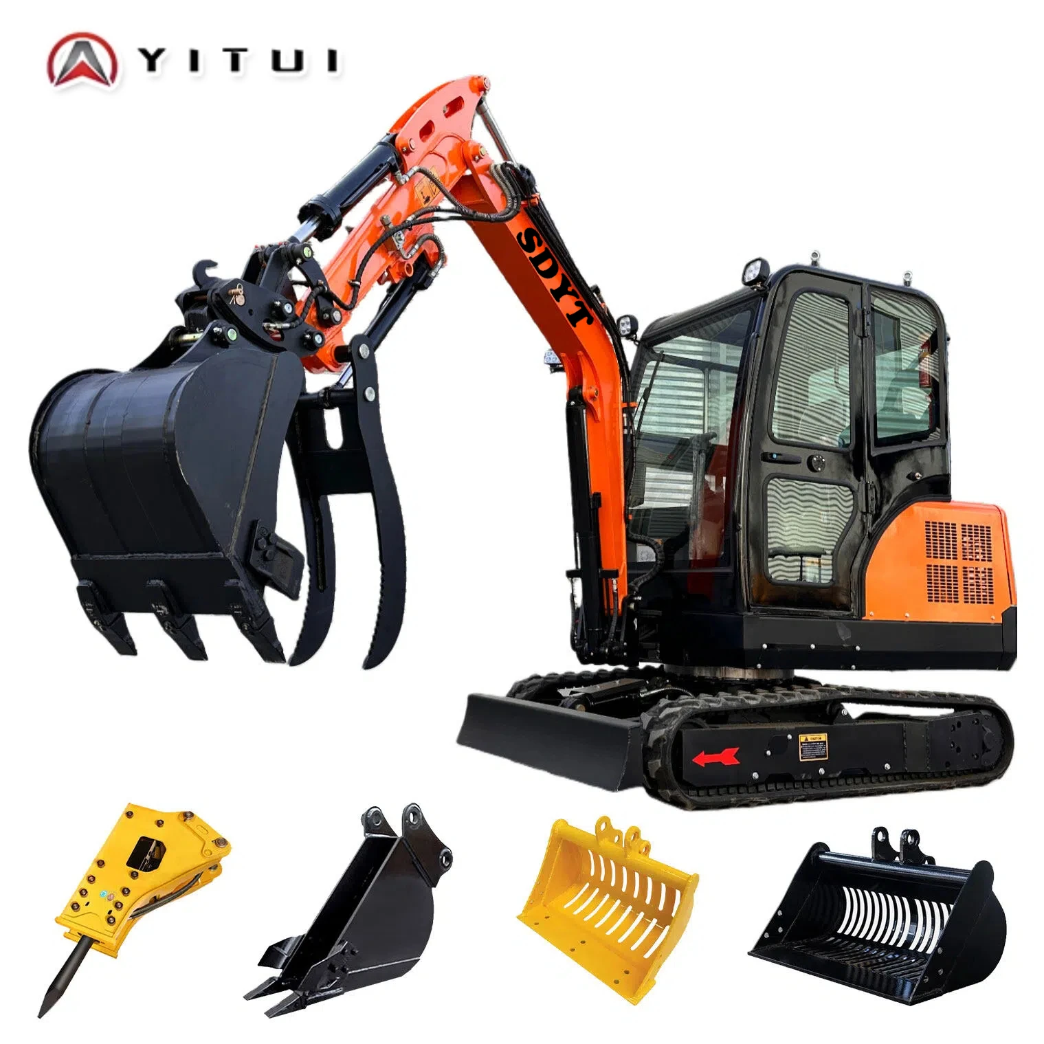 

2.6t Mini Excavator Quality Warranty - Factory Direct Sale Euro 5 Agricultural Garden For Personal Use Easy Operation Customized