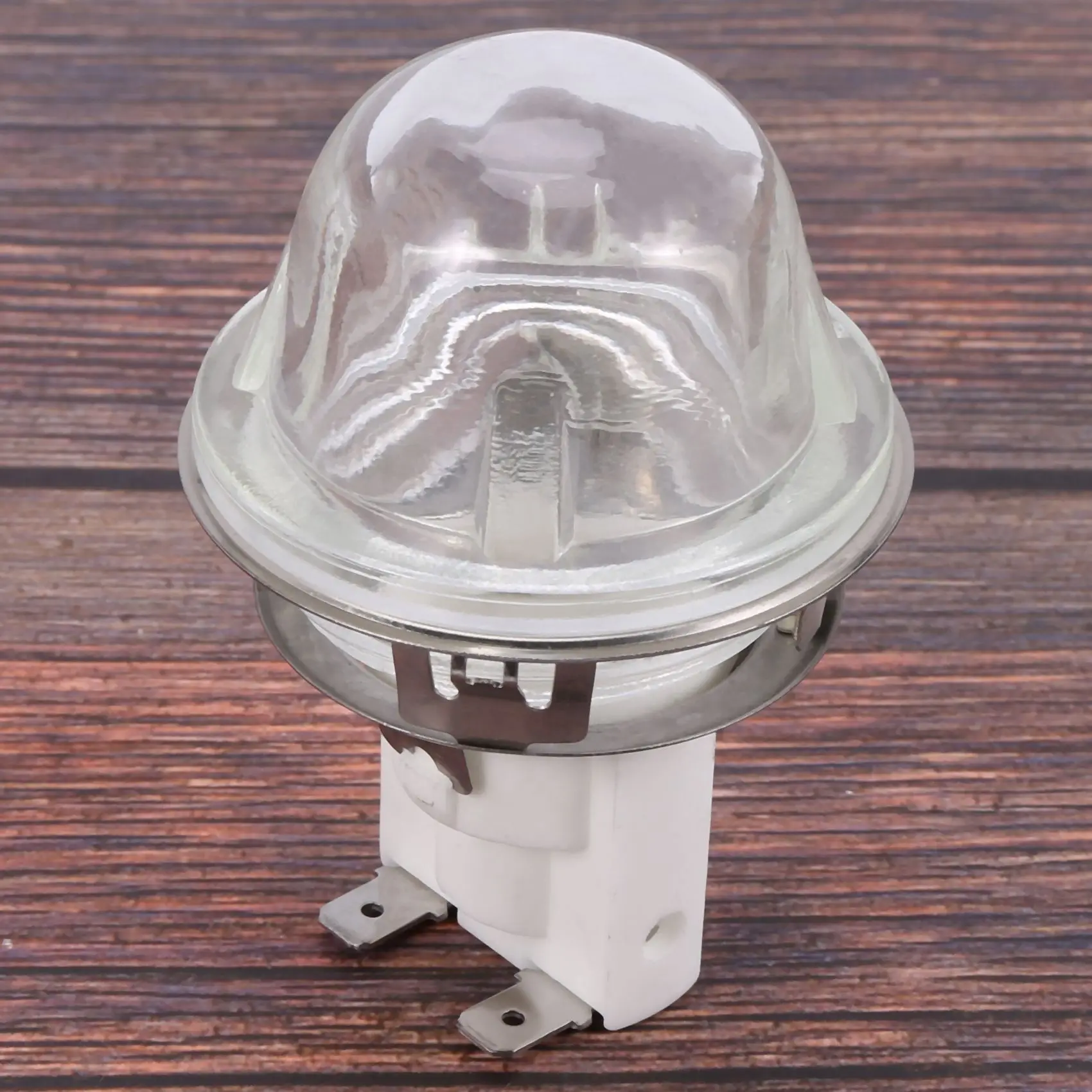 Gen Basic 2X E14 Oven Lamp Holder Baking 15W/25W Illumination Lamp Holder Oven Lamp Cap High Temperature Lamp Base E14 500 Degre