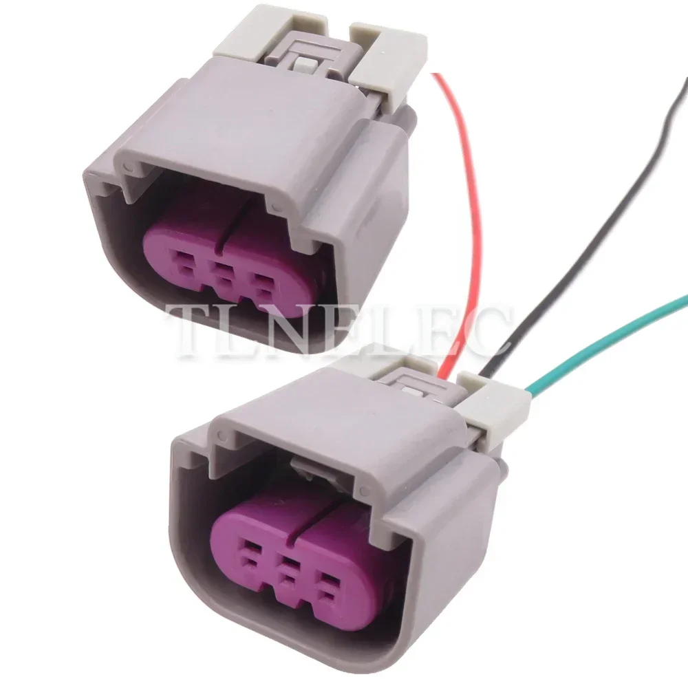 3 Pin Way Automotive Fuel Sensor Sealed Socket With Wires Car Replacement Connector Parts 13511996