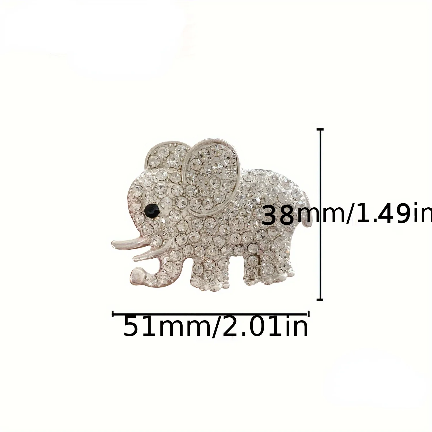 2pcs Elevate Your Car's Aroma With This Stylish Elephant Car Air Vent Perfume Clip