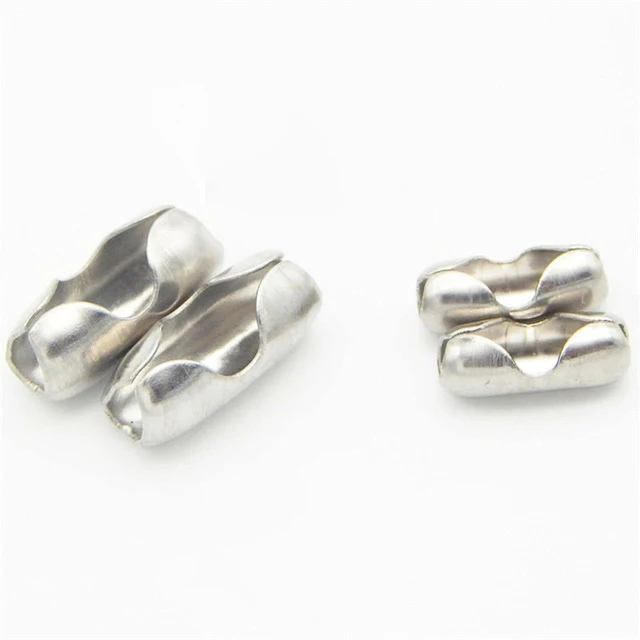 10meters/roll 1.5/2/2.4mm Beaded Ball Stainless Steel Chain Bulk Chains for DIY Necklaces Bracelet Keychain Jewelry Making