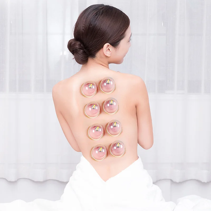 Electric Cupping Gun Thicken Household Vacuum Cupping Device Cupping Dredge Meridian Portable Cupping Gun