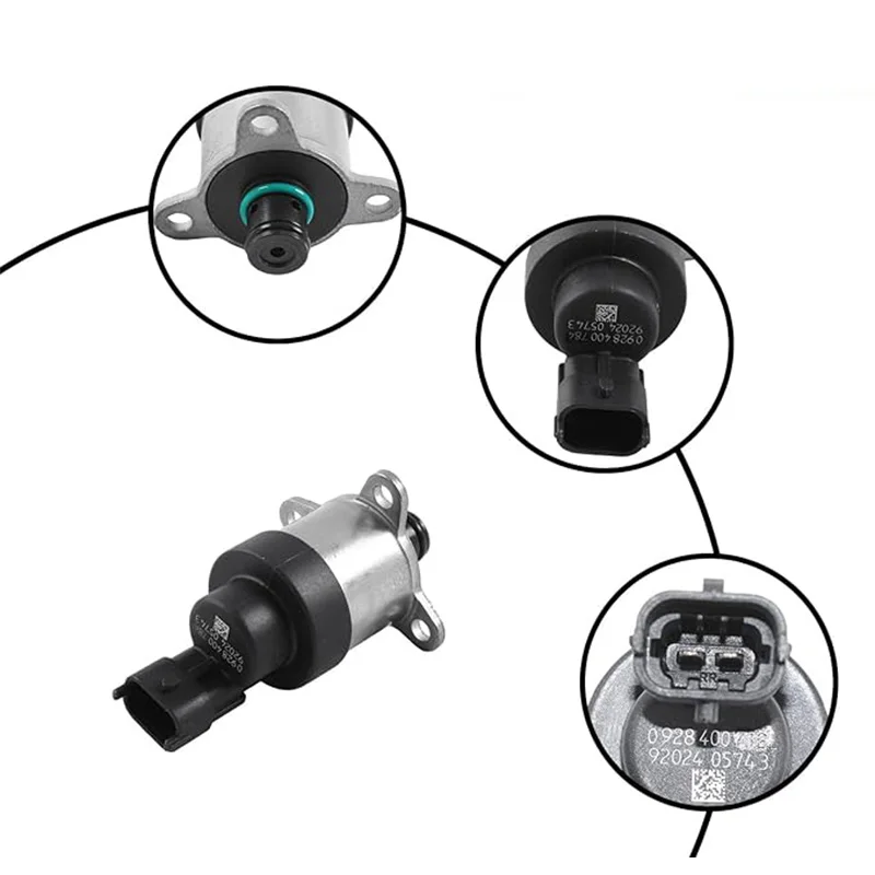 0928400670 VOE21738263 Fuel Pressure Control Valve Compatible with for Volvo Excavator EC140D EC160D EC180D EC200D EC220D