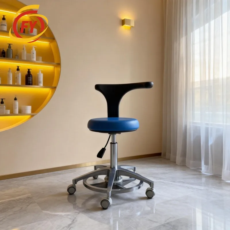 Dentist chair, dentist backrest stool, adjustable bar swivel chair, beauty nurse assistant chair