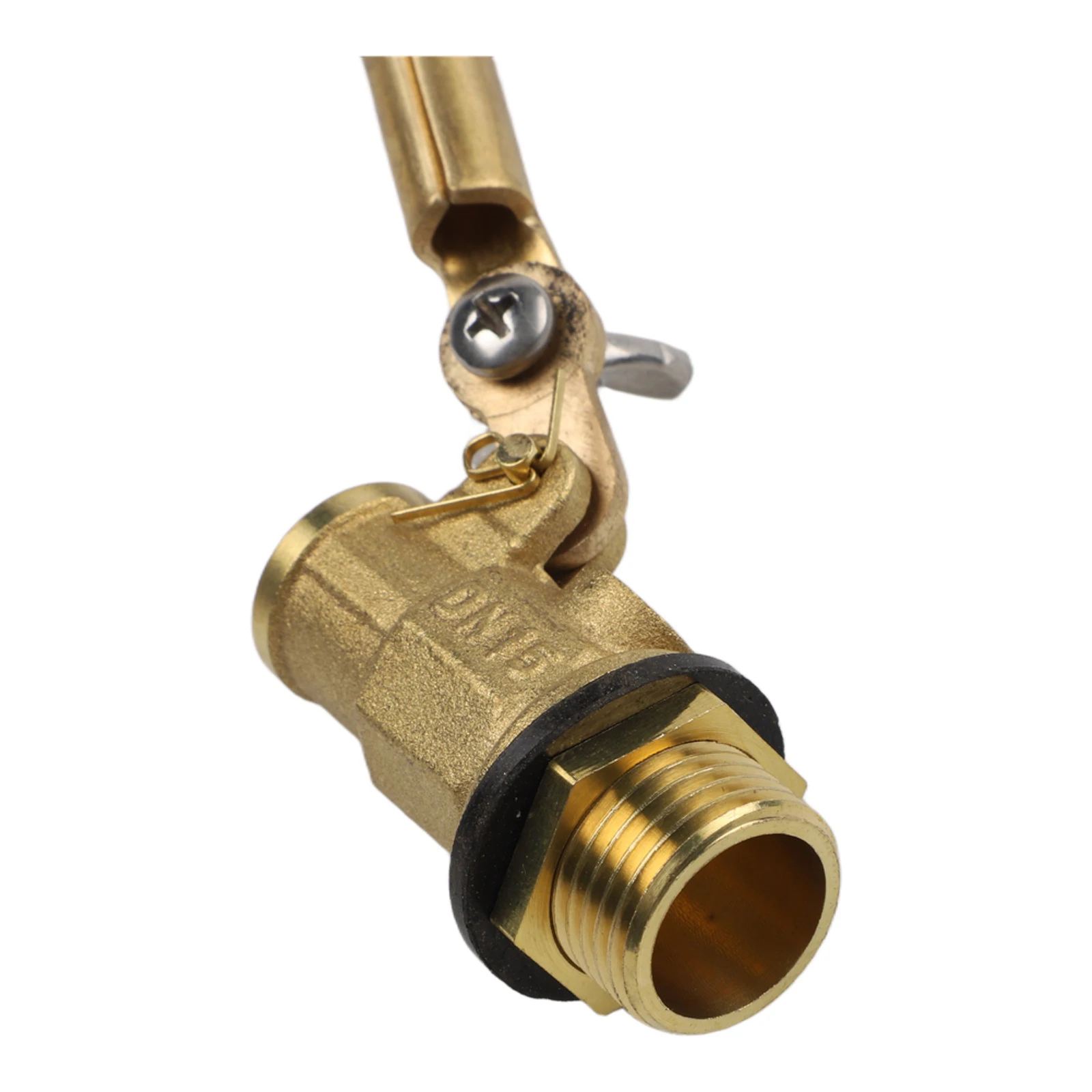 1/2 Inch Float Valve for Pond and For Livestock Tank Water Regulation Adjustable Float Mechanism 12 NPT Standard Size