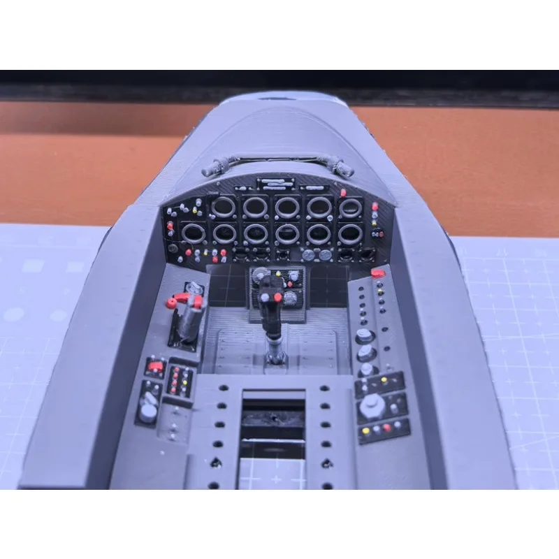 

For Freewing 80mm T-33 EDF RC Jet Airplane Scale FPV Cockpit Simulated Interior 3D Printed Color RC Aircraft Upgrade Part