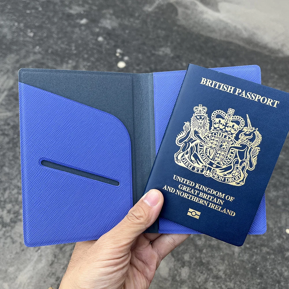 Sampul Paspor Pribadi dengan Nama Sampul Perjalanan Khusus untuk Paspor Pu Tempat Paspor dan Dokumen Perjalanan