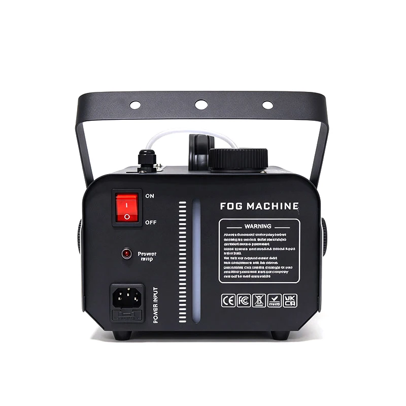 1200W LED Fog Machine 6 Colorful Wireless Remote Control 2L Tank 10M Spray Distance 4min Fast Preheat Smoke Machine No Fog Oil image 2