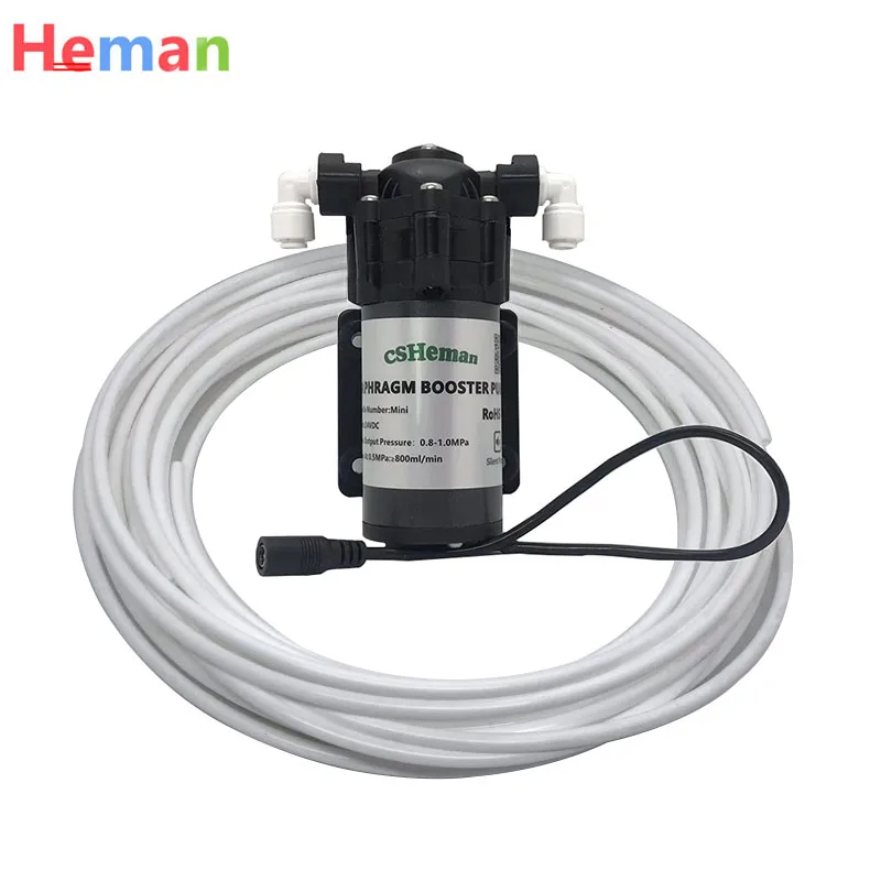 

Water Booster RO 24V 75GPD Silent Pump Reverse Osmosis Water System Pressure Increase Pump