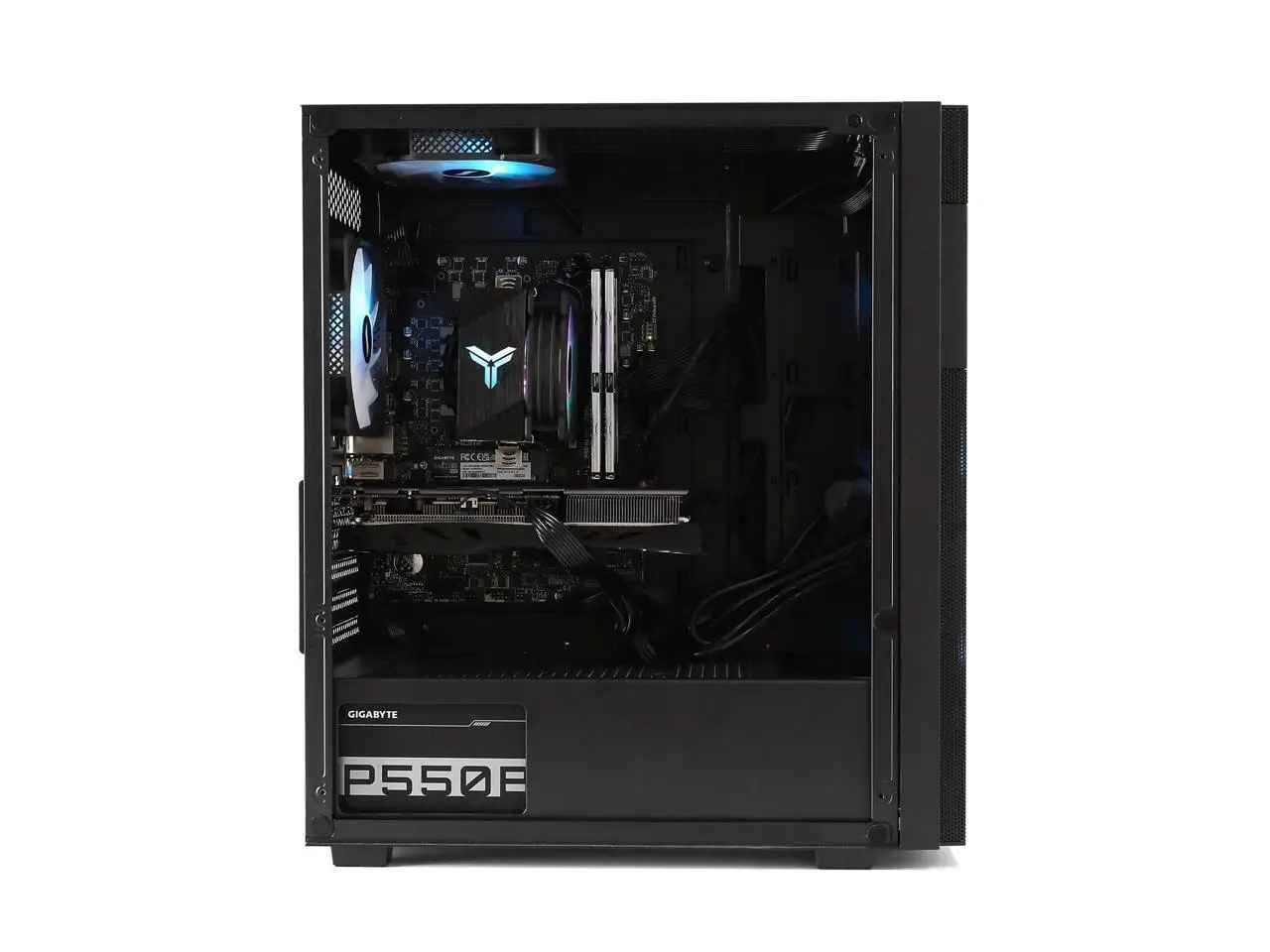 MXZ DIY Pc Gaming I5 12400F karta graficzna RTX2060S/3060 16GB 500GBNVME Pc Gamer kompletna do personalizacji komputera