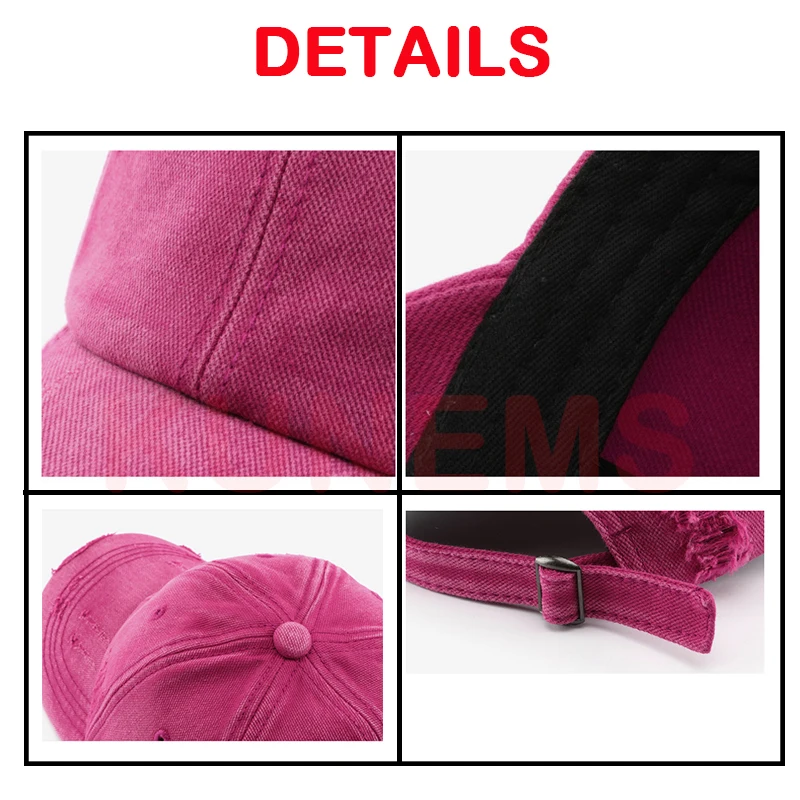 KUNEMS Custom Brand Logo Caps Fashion Jean Baseball Cap for Women and Men DIY Design Embroidery Sunhat Unisex Wholesale