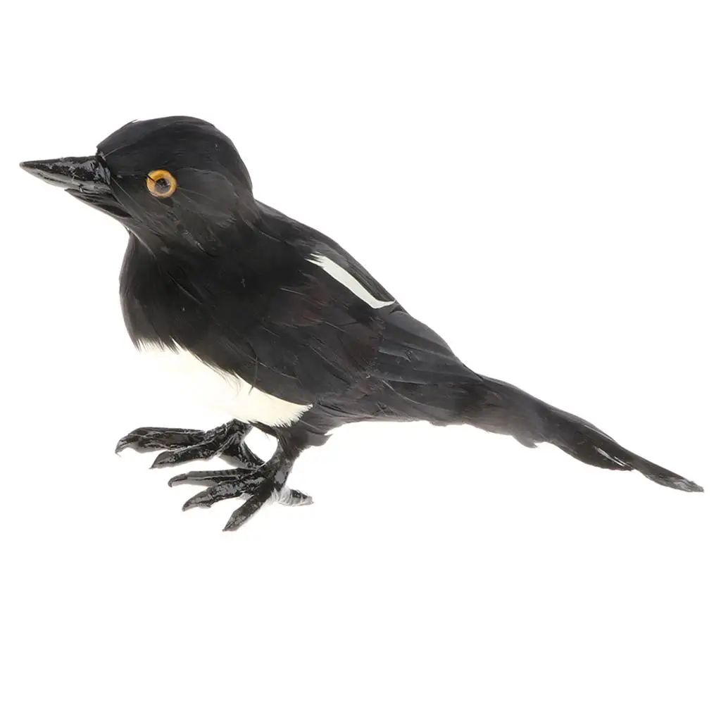 Symulacja statuetki sroki, model zwierzęcia, zabawka edukacyjna dla dzieci, prezent