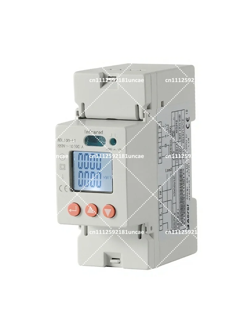 Energy Counter EV Charging Smart Meter 100A Open CT RS485 220V AC