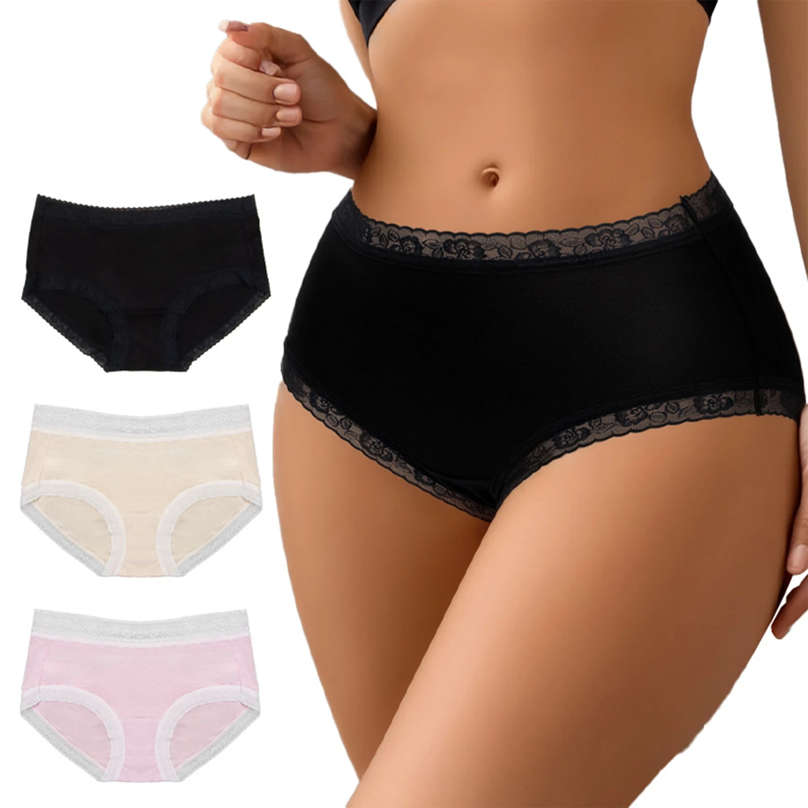 Thumbnail 2 - #40 Best Womens Lace Trim Comfort Panties to Buy In 2026