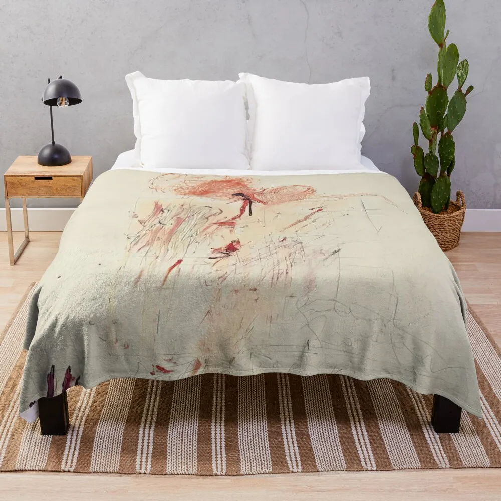 Death of Pompey (Rome) - Cy Twombly Throw Blanket Luxury Luxury Designer Comforter Blankets