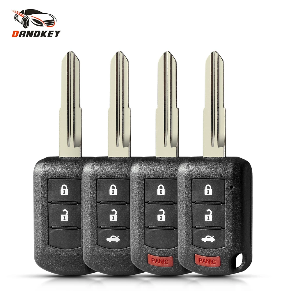 

Dandkey 2/3/4 Buttons Remote Car Key Shell Case For Mitsubishi Eclipse CROSS Lancer 2018 2019 2020 2021 Auto Key Shell