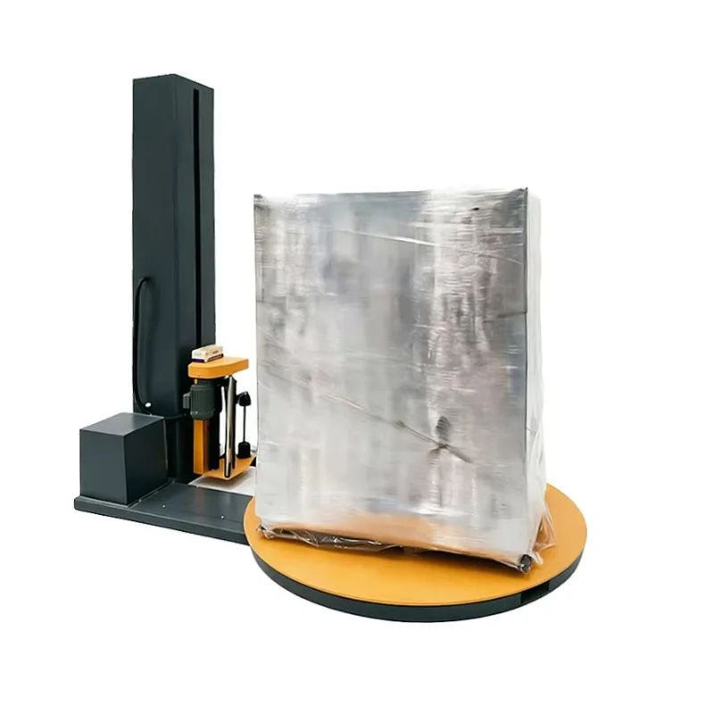 Plastic Wrapping Film Packaging Machine Heavy Load Pallet Wrapping Machine for Industrial Warehouse and Logistics Transport